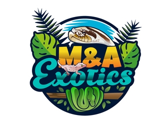 M&A Exotics logo design by DreamLogoDesign