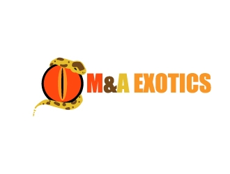 M&A Exotics logo design by AamirKhan