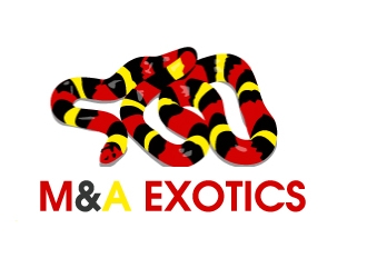 M&A Exotics logo design by AamirKhan