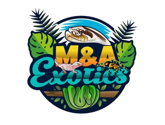 M&A Exotics logo design by DreamLogoDesign