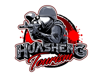 Huasheng Tourism  logo design by DreamLogoDesign