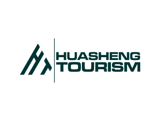 Huasheng Tourism  logo design by Gwerth