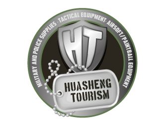 Huasheng Tourism  logo design by Frenic