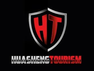 Huasheng Tourism  logo design by Frenic