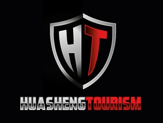 Huasheng Tourism  logo design by Frenic