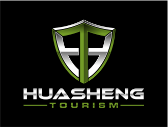 Huasheng Tourism  logo design by mutafailan