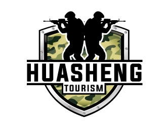 Huasheng Tourism  logo design by Conception