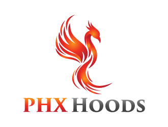 PHX Hoods logo design by BrightARTS