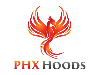 PHX Hoods logo design by BrightARTS