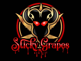 Sticky Grapes  logo design by uttam