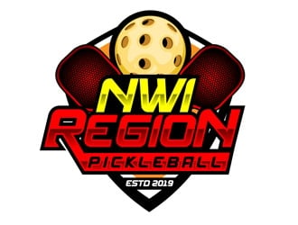 NWI Region Pickleball logo design by DreamLogoDesign