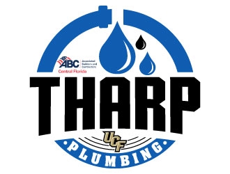 Tharp Plumbing logo design by Suvendu