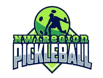 NWI Region Pickleball logo design by AamirKhan