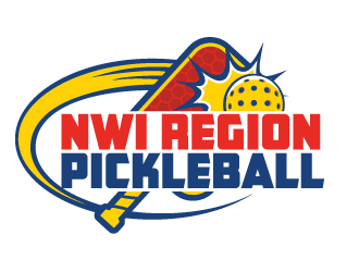 NWI Region Pickleball logo design by wendeesigns