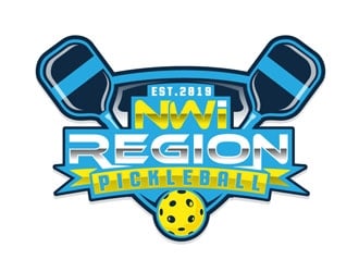 NWI Region Pickleball logo design by DreamLogoDesign