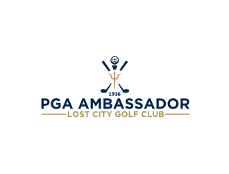 PGA Ambassador - Lost City Golf Club logo design by Diancox