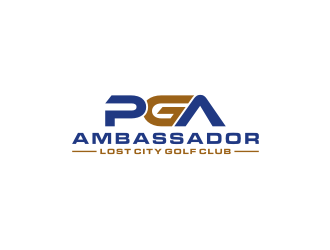 PGA Ambassador - Lost City Golf Club logo design by Artomoro