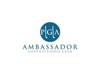 PGA Ambassador - Lost City Golf Club logo design by Artomoro