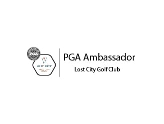 PGA Ambassador - Lost City Golf Club logo design by chumberarto