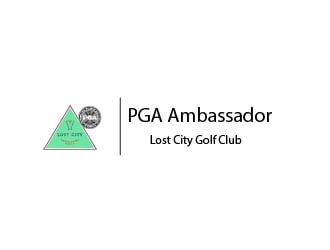 PGA Ambassador - Lost City Golf Club logo design by chumberarto