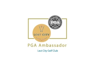 PGA Ambassador - Lost City Golf Club logo design by chumberarto