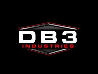 DB3 Industries  logo design by AamirKhan