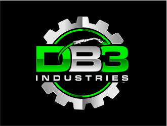 DB3 Industries  logo design by evdesign