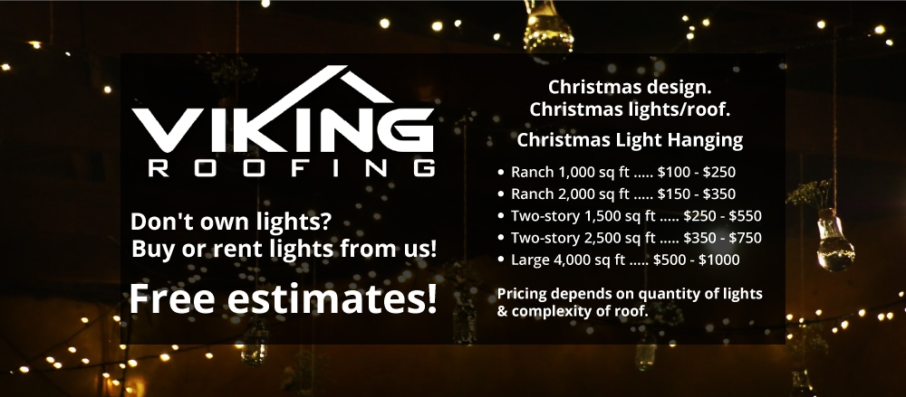 Viking Christmas Lights logo design by LogOExperT