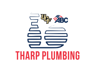 Tharp Plumbing logo design by Gwerth