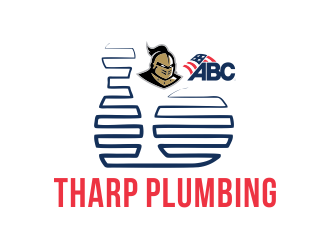 Tharp Plumbing logo design by Gwerth