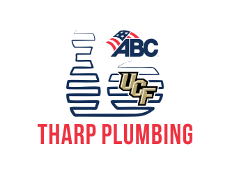 Tharp Plumbing logo design by Gwerth