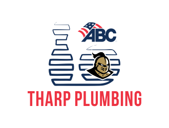 Tharp Plumbing logo design by Gwerth