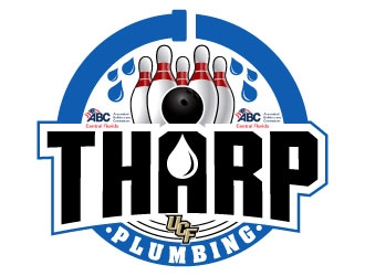 Tharp Plumbing logo design by Suvendu