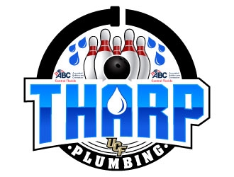 Tharp Plumbing logo design by Suvendu