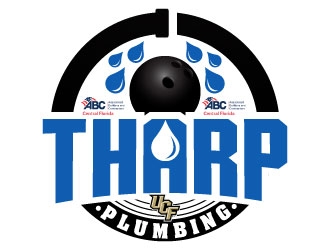 Tharp Plumbing logo design by Suvendu