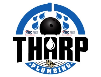 Tharp Plumbing logo design by Suvendu