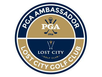 PGA Ambassador - Lost City Golf Club logo design by Girly