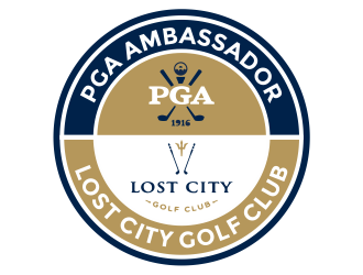 PGA Ambassador - Lost City Golf Club logo design by Girly