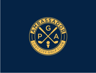 PGA Ambassador - Lost City Golf Club logo design by Susanti