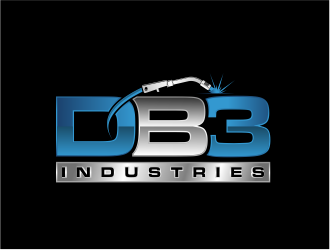 DB3 Industries  logo design by evdesign