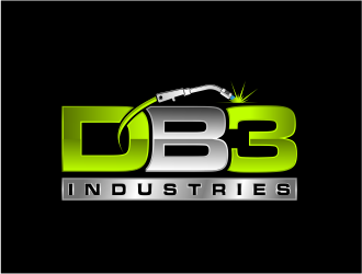 DB3 Industries  logo design by evdesign