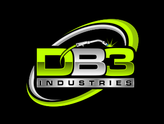 DB3 Industries  logo design by evdesign