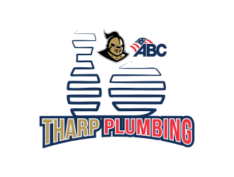 Tharp Plumbing logo design by Gwerth