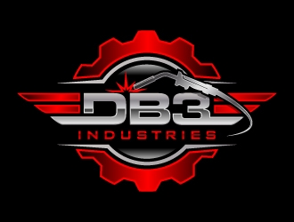 DB3 Industries  logo design by jaize