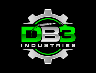 DB3 Industries  logo design by evdesign