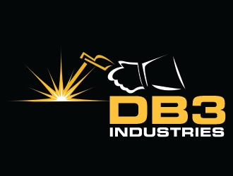 DB3 Industries  logo design by AamirKhan