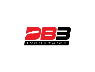 DB3 Industries  logo design by crazher