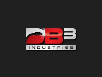 DB3 Industries  logo design by crazher