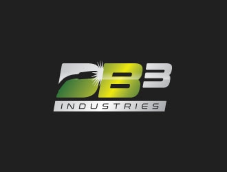 DB3 Industries  logo design by crazher