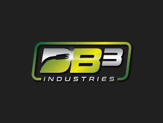 DB3 Industries  logo design by crazher